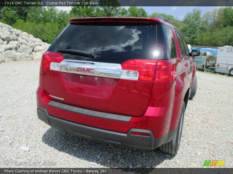 Crystal Red Tintcoat / Jet Black 2014 GMC Terrain SLE