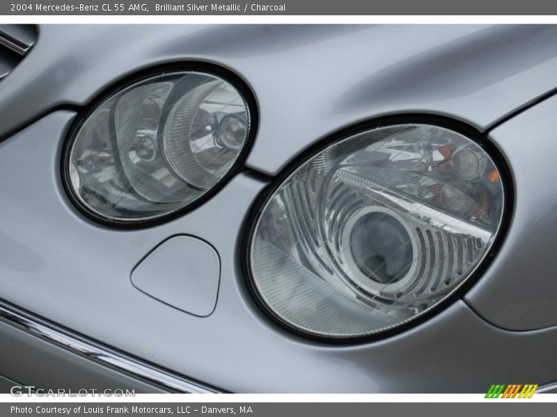 Brilliant Silver Metallic / Charcoal 2004 Mercedes-Benz CL 55 AMG