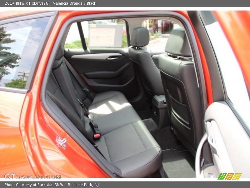 Valencia Orange / Black 2014 BMW X1 xDrive28i