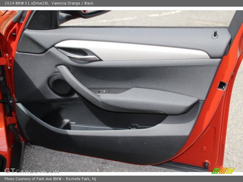 Valencia Orange / Black 2014 BMW X1 xDrive28i