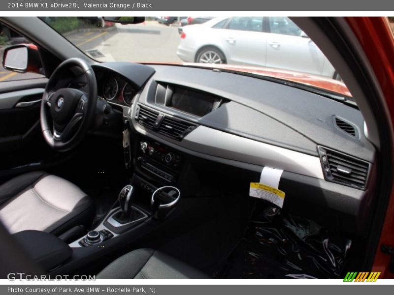 Valencia Orange / Black 2014 BMW X1 xDrive28i