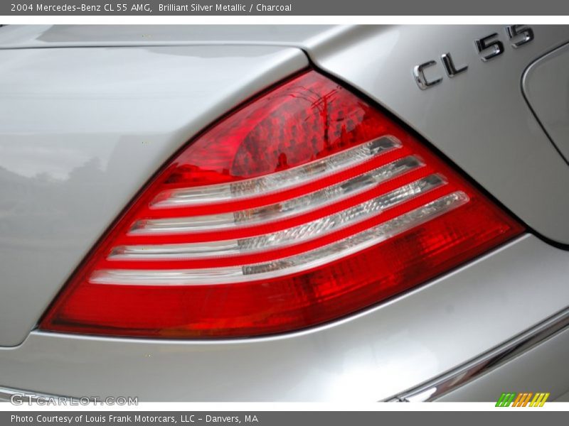 Brilliant Silver Metallic / Charcoal 2004 Mercedes-Benz CL 55 AMG