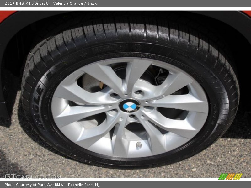 Valencia Orange / Black 2014 BMW X1 xDrive28i