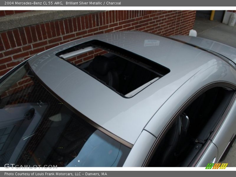 Brilliant Silver Metallic / Charcoal 2004 Mercedes-Benz CL 55 AMG