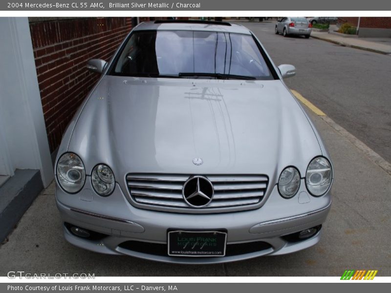 Brilliant Silver Metallic / Charcoal 2004 Mercedes-Benz CL 55 AMG