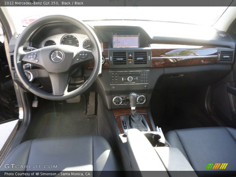 Black / Black 2012 Mercedes-Benz GLK 350