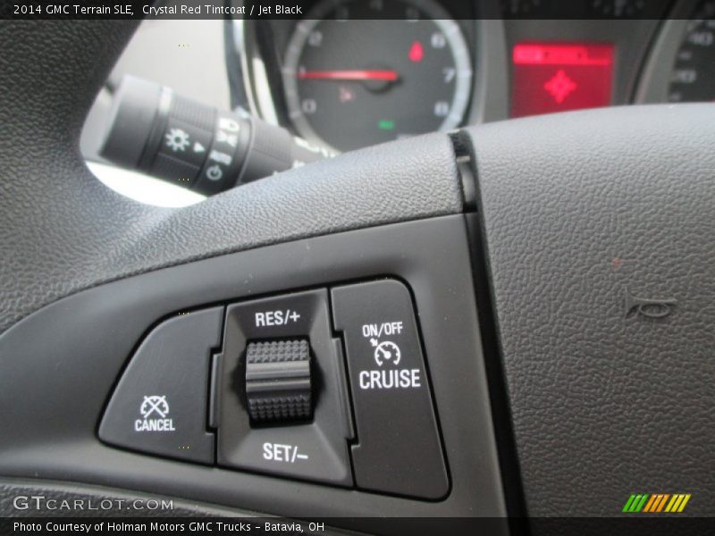 Crystal Red Tintcoat / Jet Black 2014 GMC Terrain SLE