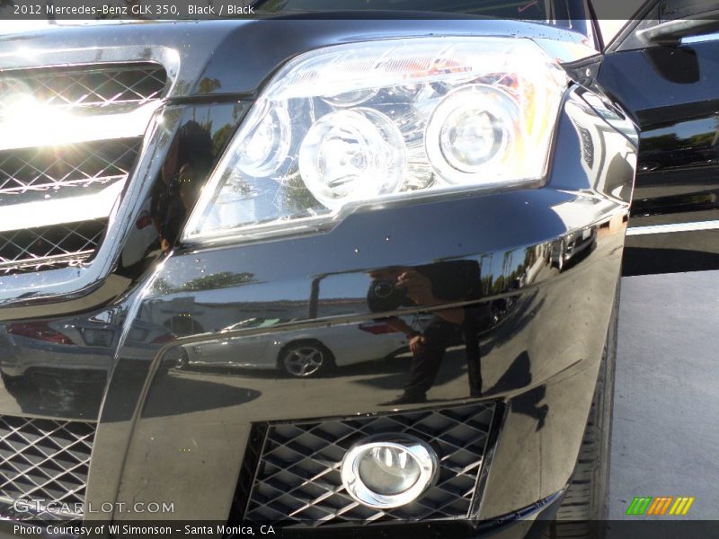 Black / Black 2012 Mercedes-Benz GLK 350