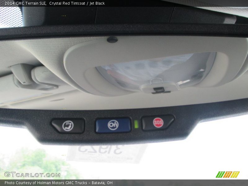 Crystal Red Tintcoat / Jet Black 2014 GMC Terrain SLE