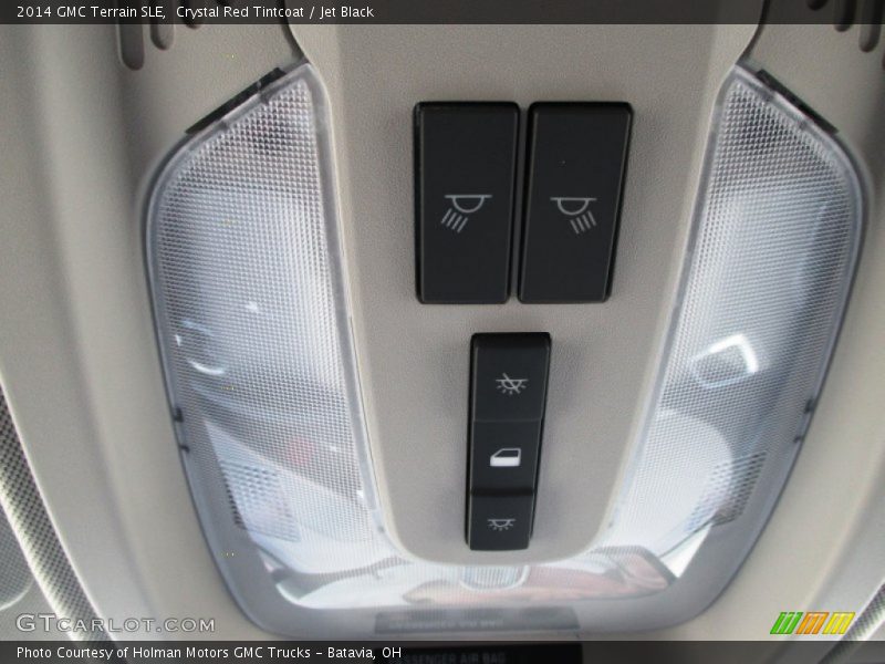Crystal Red Tintcoat / Jet Black 2014 GMC Terrain SLE