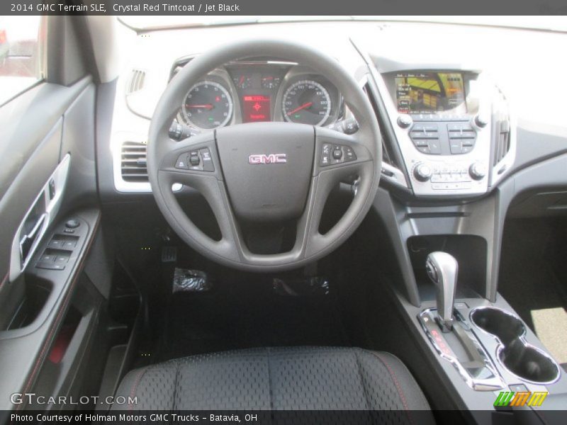 Crystal Red Tintcoat / Jet Black 2014 GMC Terrain SLE