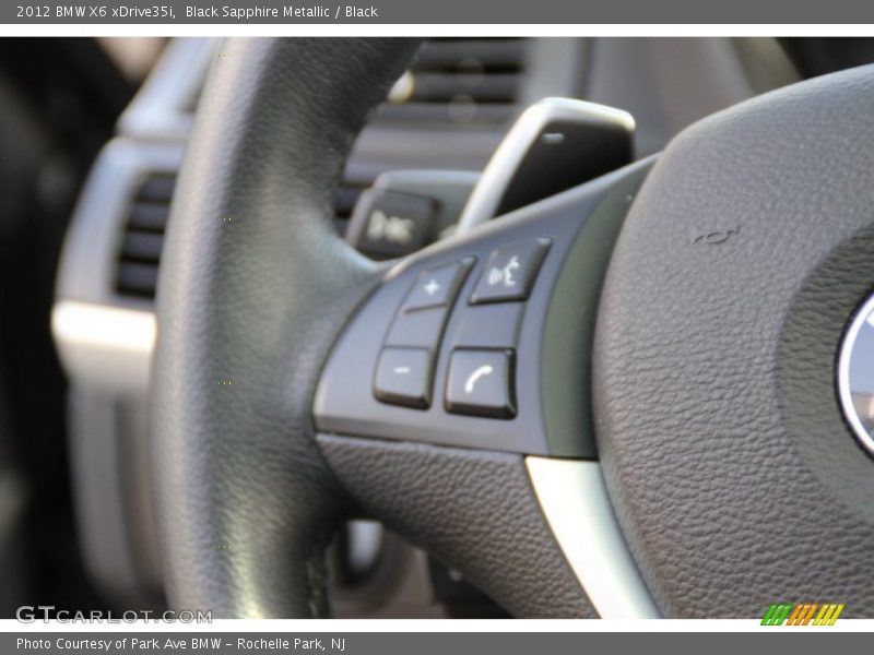 Black Sapphire Metallic / Black 2012 BMW X6 xDrive35i