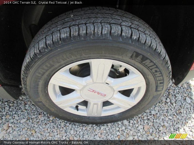 Crystal Red Tintcoat / Jet Black 2014 GMC Terrain SLE