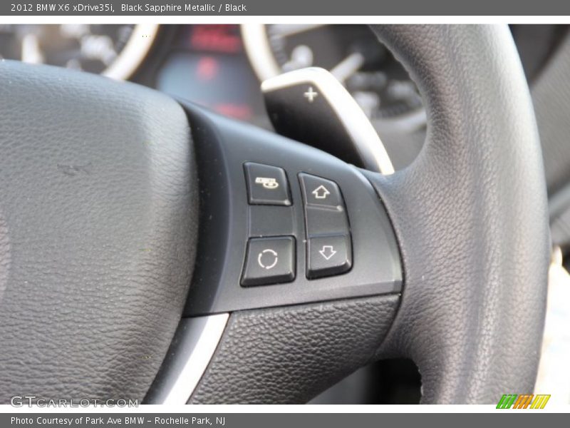Black Sapphire Metallic / Black 2012 BMW X6 xDrive35i