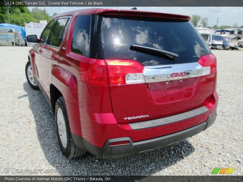 Crystal Red Tintcoat / Jet Black 2014 GMC Terrain SLE