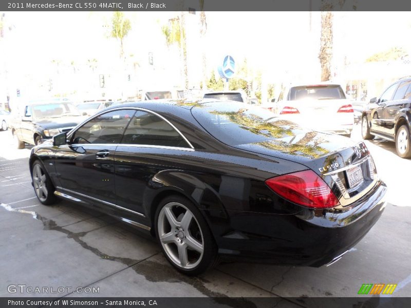 Black / Black 2011 Mercedes-Benz CL 550 4MATIC