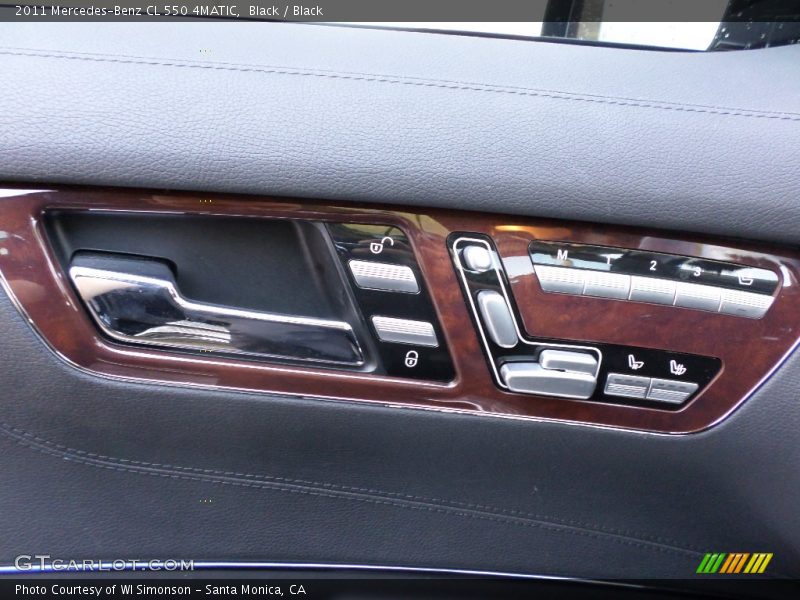 Black / Black 2011 Mercedes-Benz CL 550 4MATIC