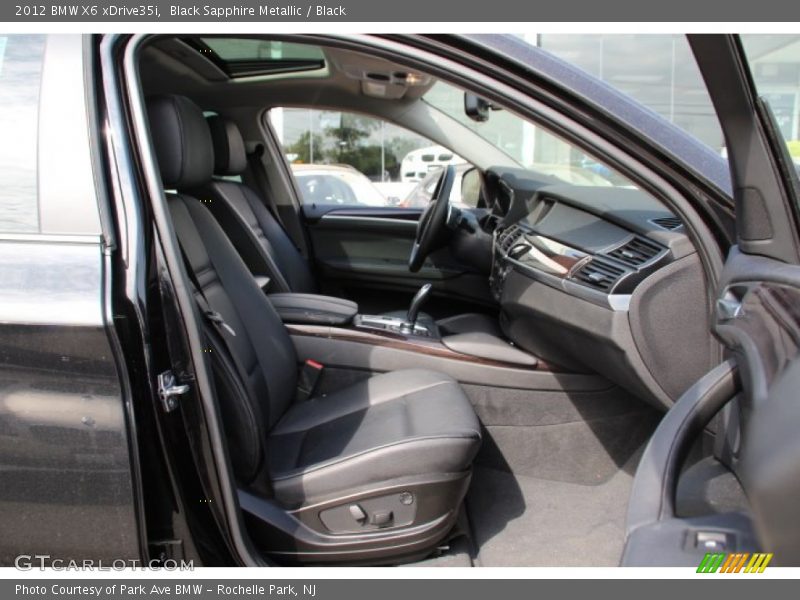 Black Sapphire Metallic / Black 2012 BMW X6 xDrive35i
