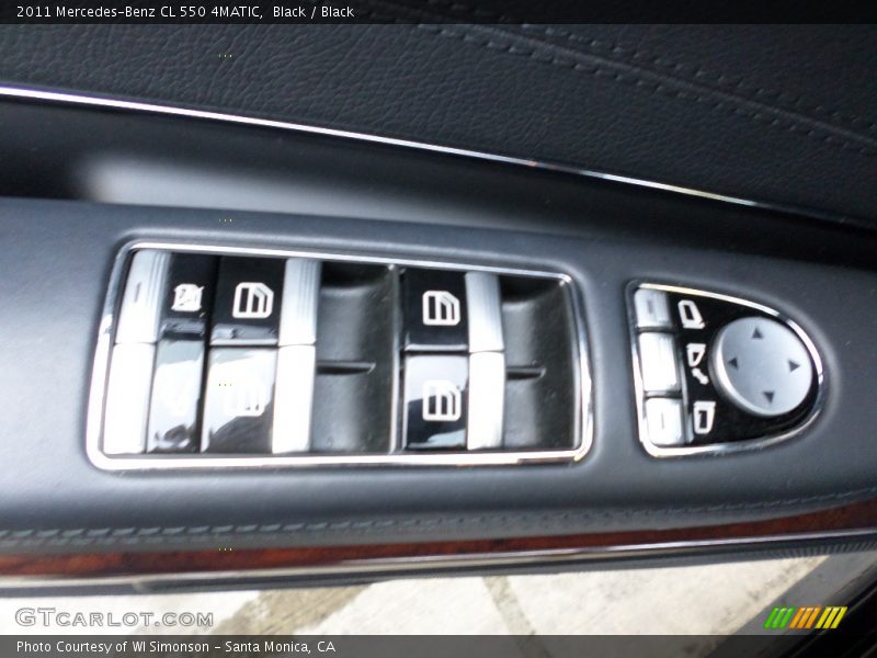 Black / Black 2011 Mercedes-Benz CL 550 4MATIC