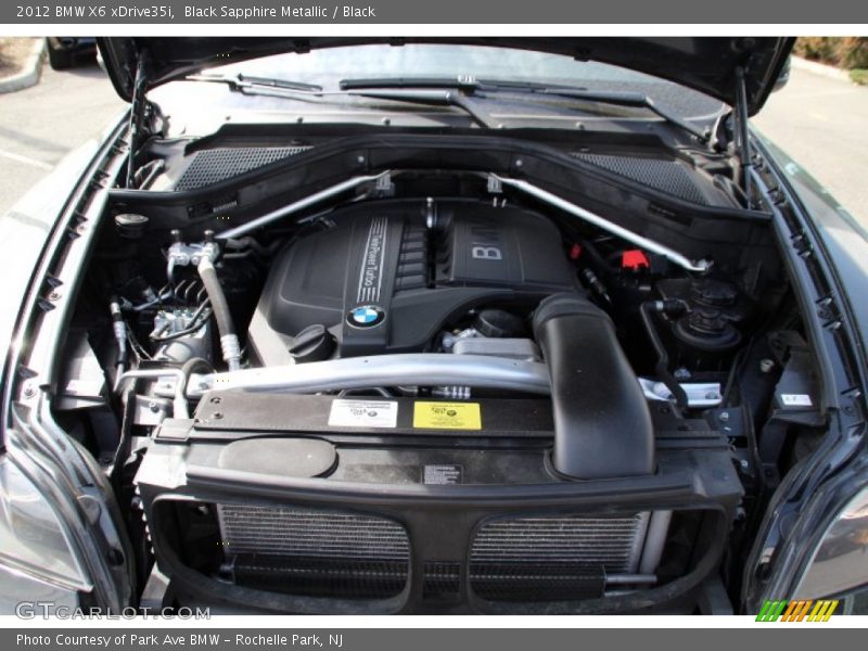 Black Sapphire Metallic / Black 2012 BMW X6 xDrive35i