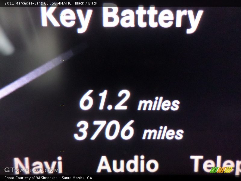 Black / Black 2011 Mercedes-Benz CL 550 4MATIC