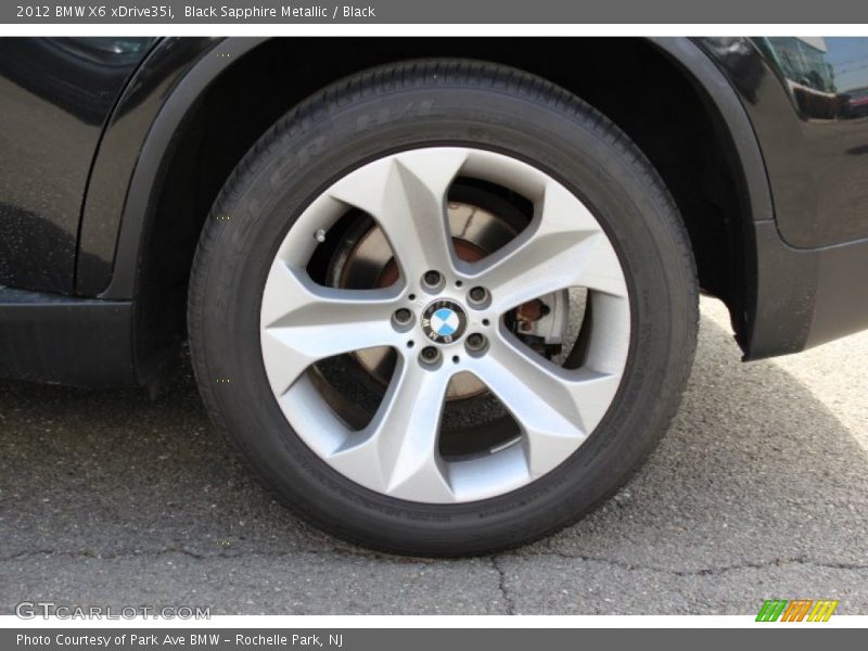 Black Sapphire Metallic / Black 2012 BMW X6 xDrive35i