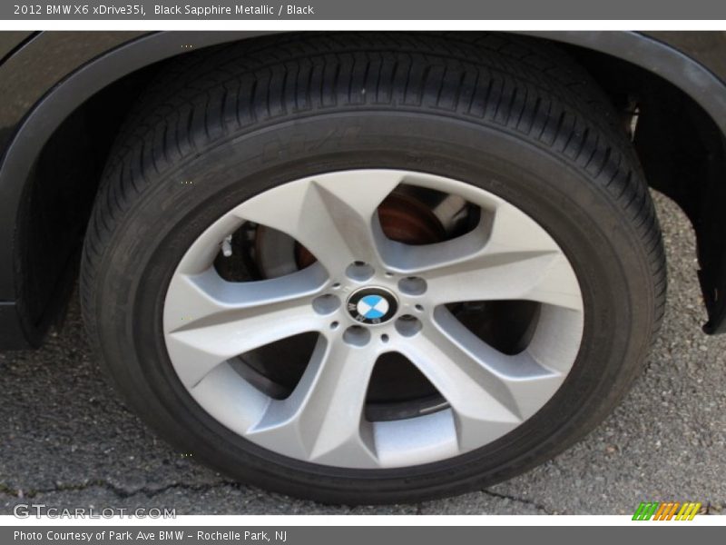 Black Sapphire Metallic / Black 2012 BMW X6 xDrive35i