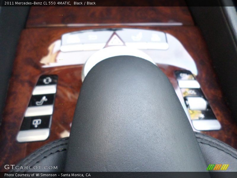 Black / Black 2011 Mercedes-Benz CL 550 4MATIC