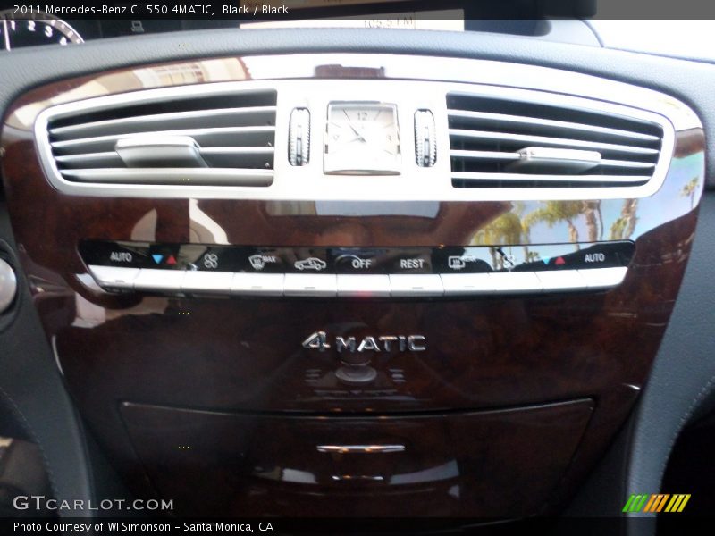 Black / Black 2011 Mercedes-Benz CL 550 4MATIC
