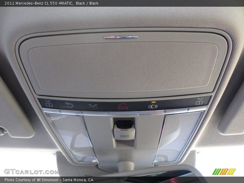 Black / Black 2011 Mercedes-Benz CL 550 4MATIC