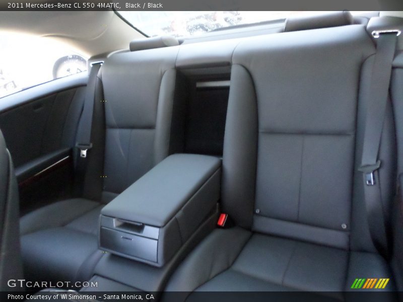 Black / Black 2011 Mercedes-Benz CL 550 4MATIC