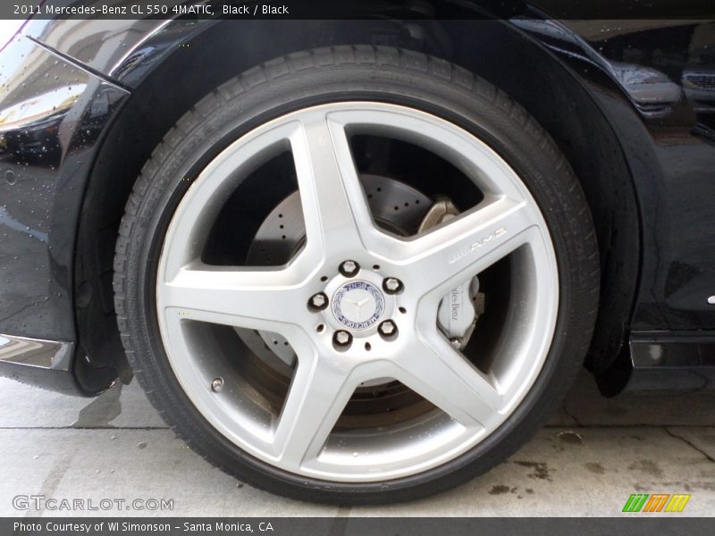 Black / Black 2011 Mercedes-Benz CL 550 4MATIC