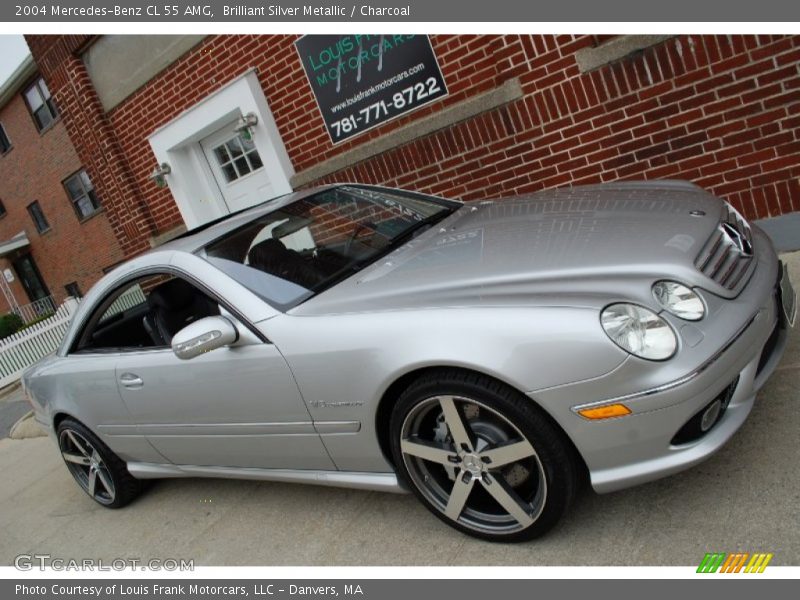 Brilliant Silver Metallic / Charcoal 2004 Mercedes-Benz CL 55 AMG