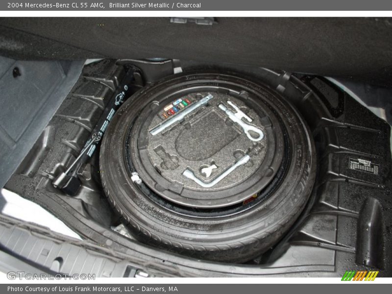 Brilliant Silver Metallic / Charcoal 2004 Mercedes-Benz CL 55 AMG