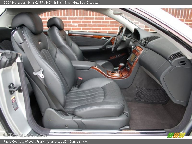 Brilliant Silver Metallic / Charcoal 2004 Mercedes-Benz CL 55 AMG