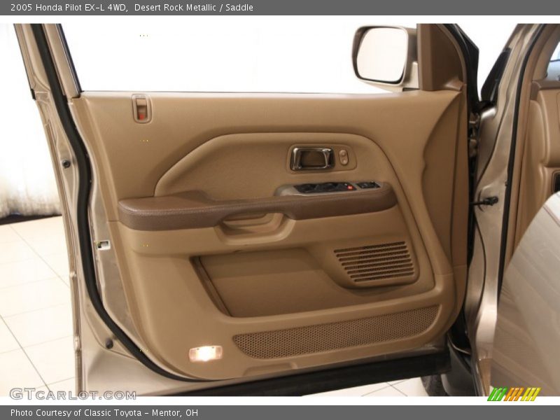 Desert Rock Metallic / Saddle 2005 Honda Pilot EX-L 4WD