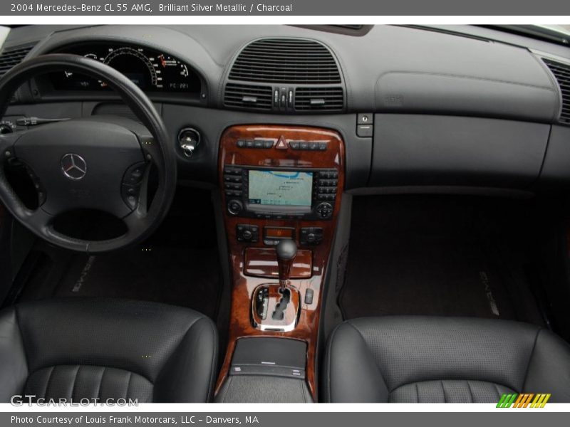 Brilliant Silver Metallic / Charcoal 2004 Mercedes-Benz CL 55 AMG