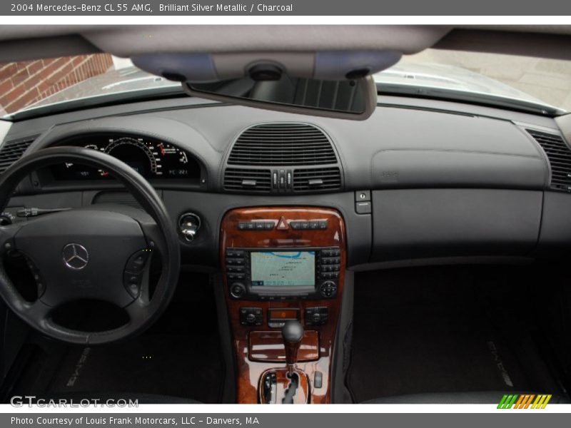 Brilliant Silver Metallic / Charcoal 2004 Mercedes-Benz CL 55 AMG