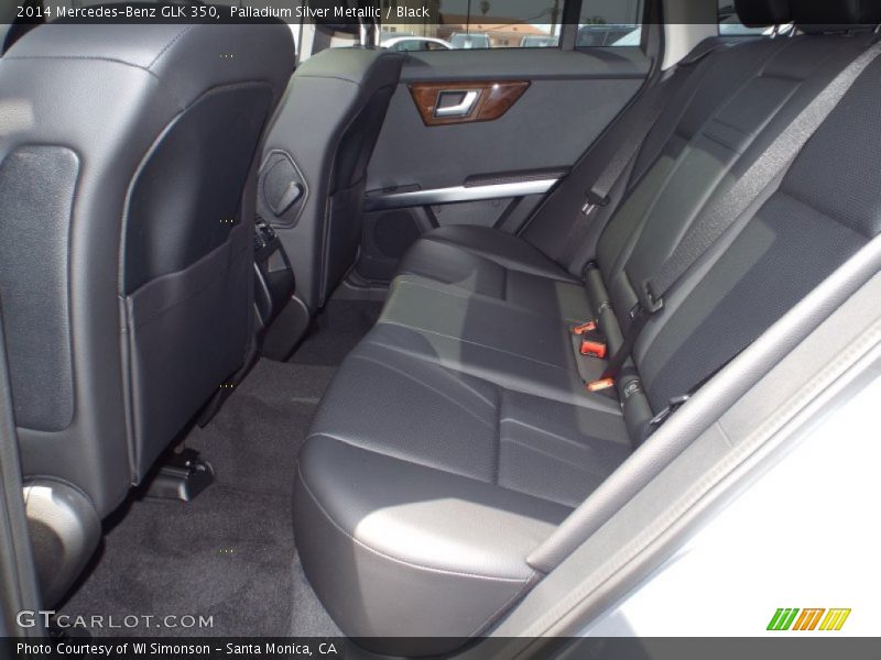 Palladium Silver Metallic / Black 2014 Mercedes-Benz GLK 350