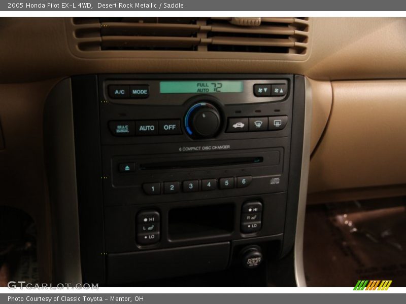 Desert Rock Metallic / Saddle 2005 Honda Pilot EX-L 4WD