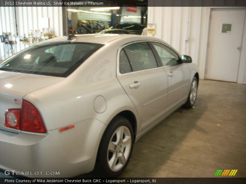 Silver Ice Metallic / Titanium 2012 Chevrolet Malibu LS