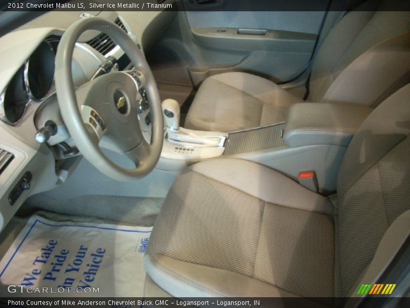 Silver Ice Metallic / Titanium 2012 Chevrolet Malibu LS