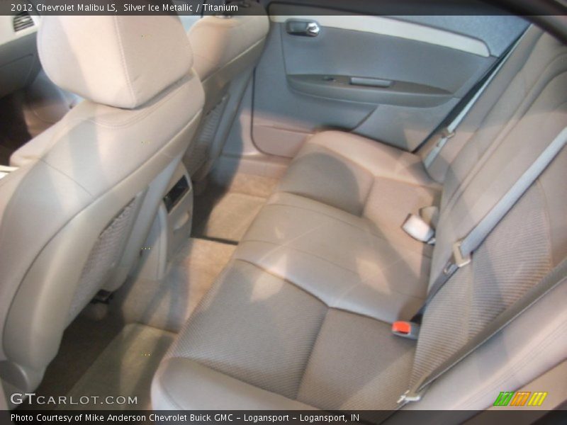 Silver Ice Metallic / Titanium 2012 Chevrolet Malibu LS