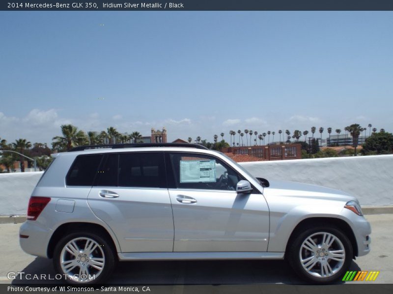 Iridium Silver Metallic / Black 2014 Mercedes-Benz GLK 350