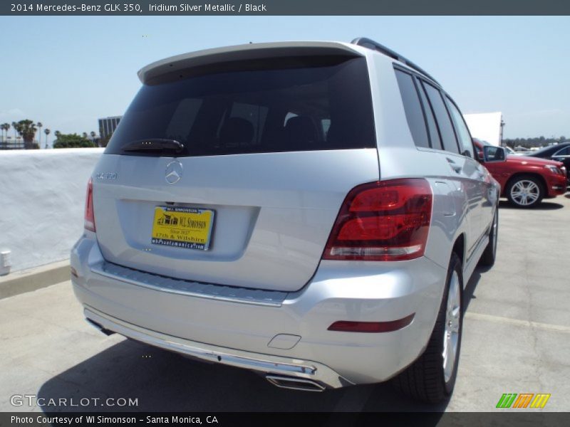 Iridium Silver Metallic / Black 2014 Mercedes-Benz GLK 350