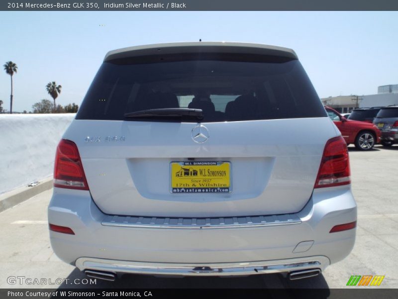 Iridium Silver Metallic / Black 2014 Mercedes-Benz GLK 350