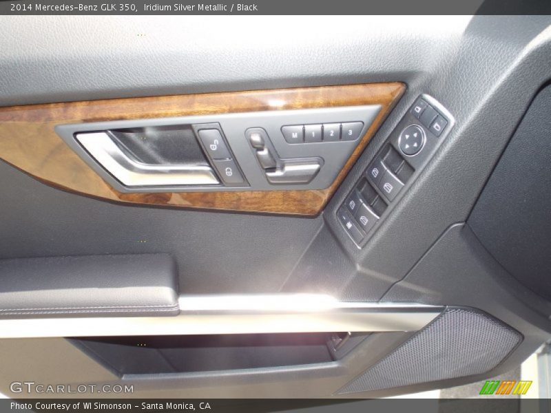 Iridium Silver Metallic / Black 2014 Mercedes-Benz GLK 350