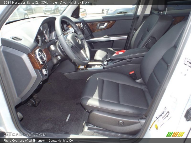 Iridium Silver Metallic / Black 2014 Mercedes-Benz GLK 350