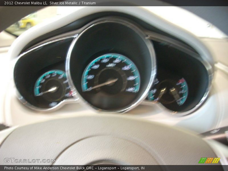 Silver Ice Metallic / Titanium 2012 Chevrolet Malibu LS