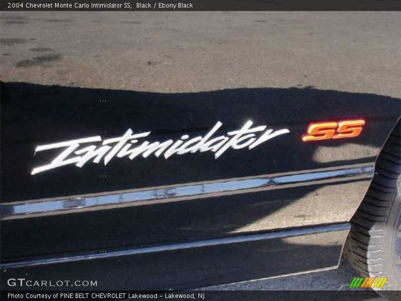 Black / Ebony Black 2004 Chevrolet Monte Carlo Intimidator SS